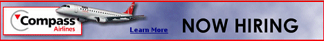 Compass Airlines is hiring pilots and flight attendants.           Click to learn more.